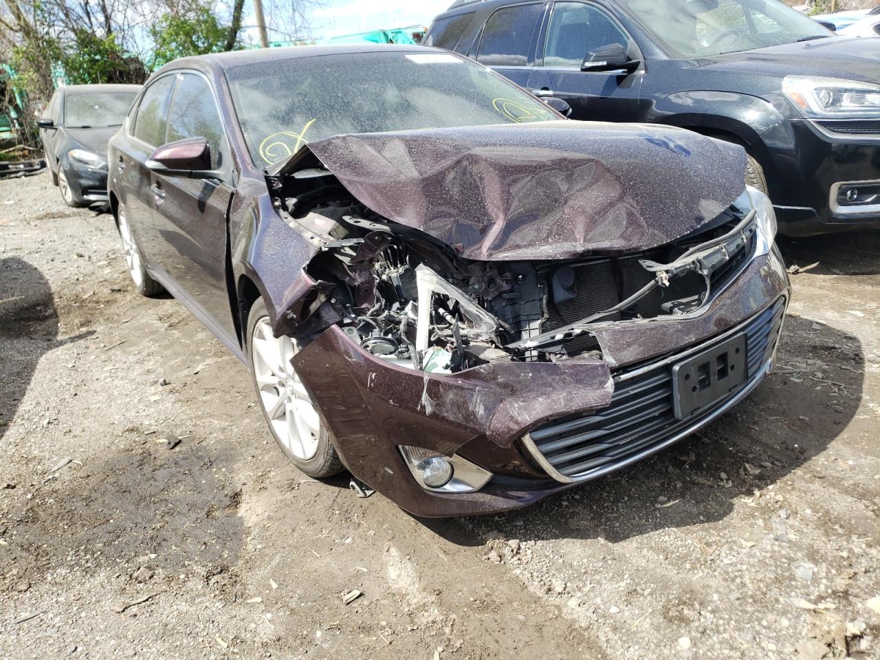 TOYOTA AVALON BAS 2013 with VIN 4T1BK1EBXDU076211 - Photo from auction