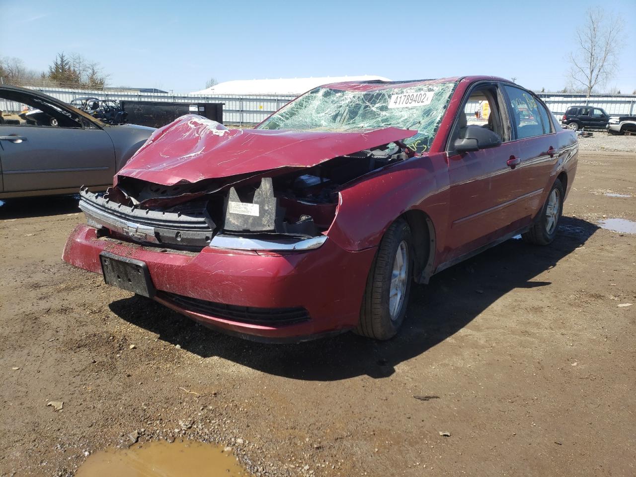 Photo 2 from auction – 2005 CHEVROLET MALIBU LS with VIN 1G1ZT54875F288625