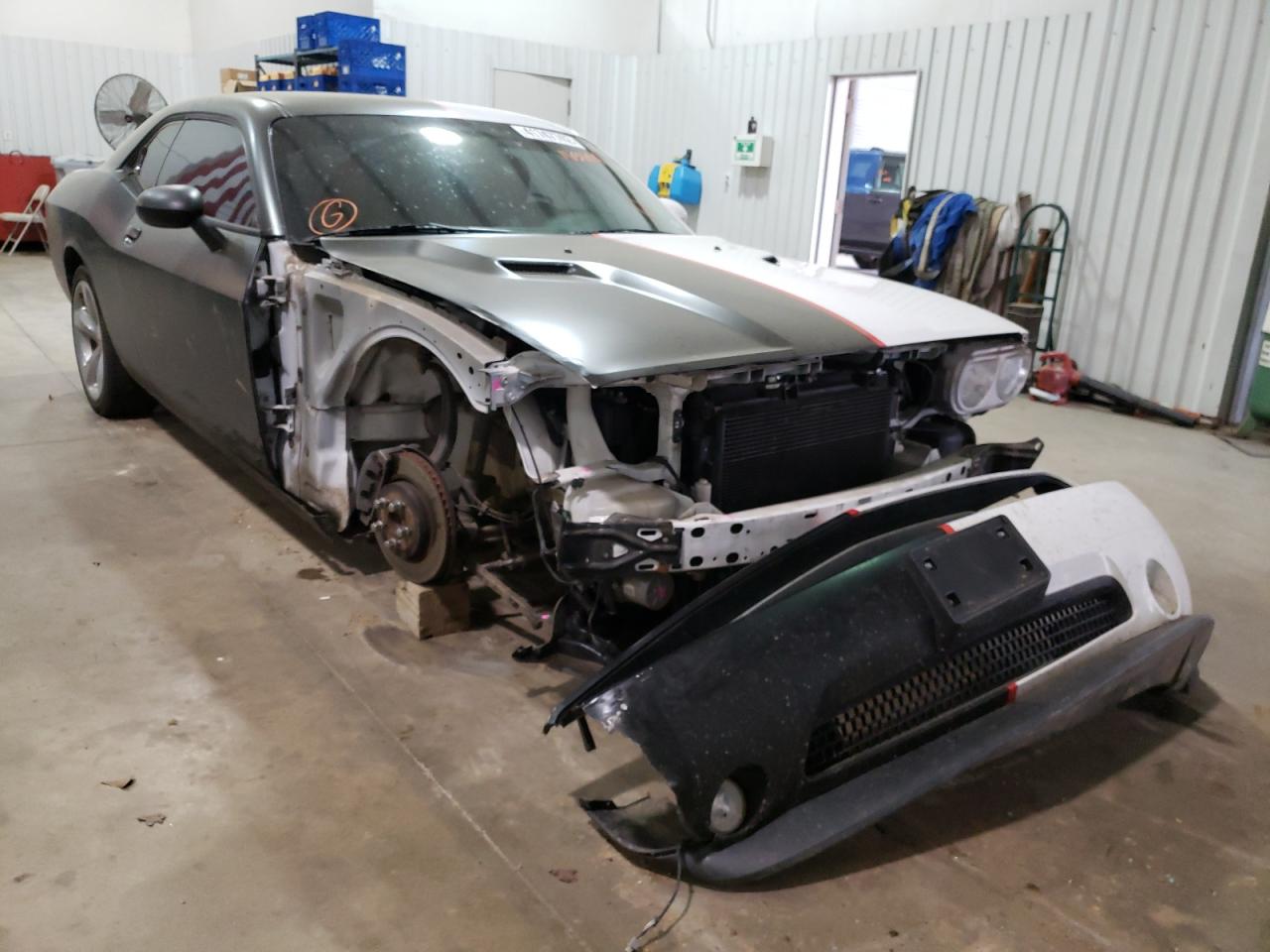 DODGE CHALLENGER 2014 with VIN 2C3CDYAG1EH163694 - Photo from auction