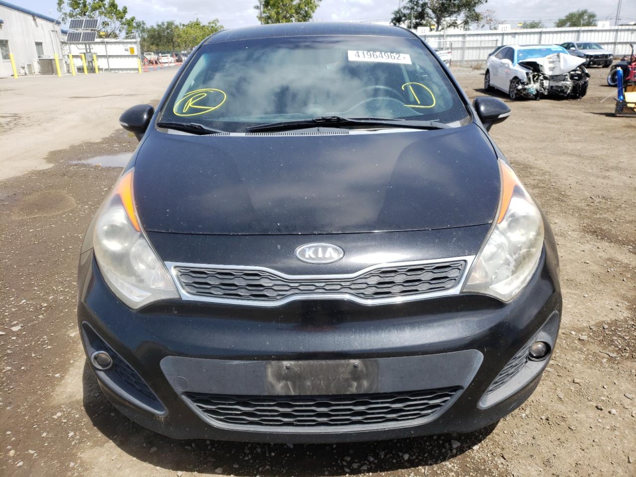 Photo 9 from auction – 2012 KIA RIO EX with VIN KNADN5A3XC6094914