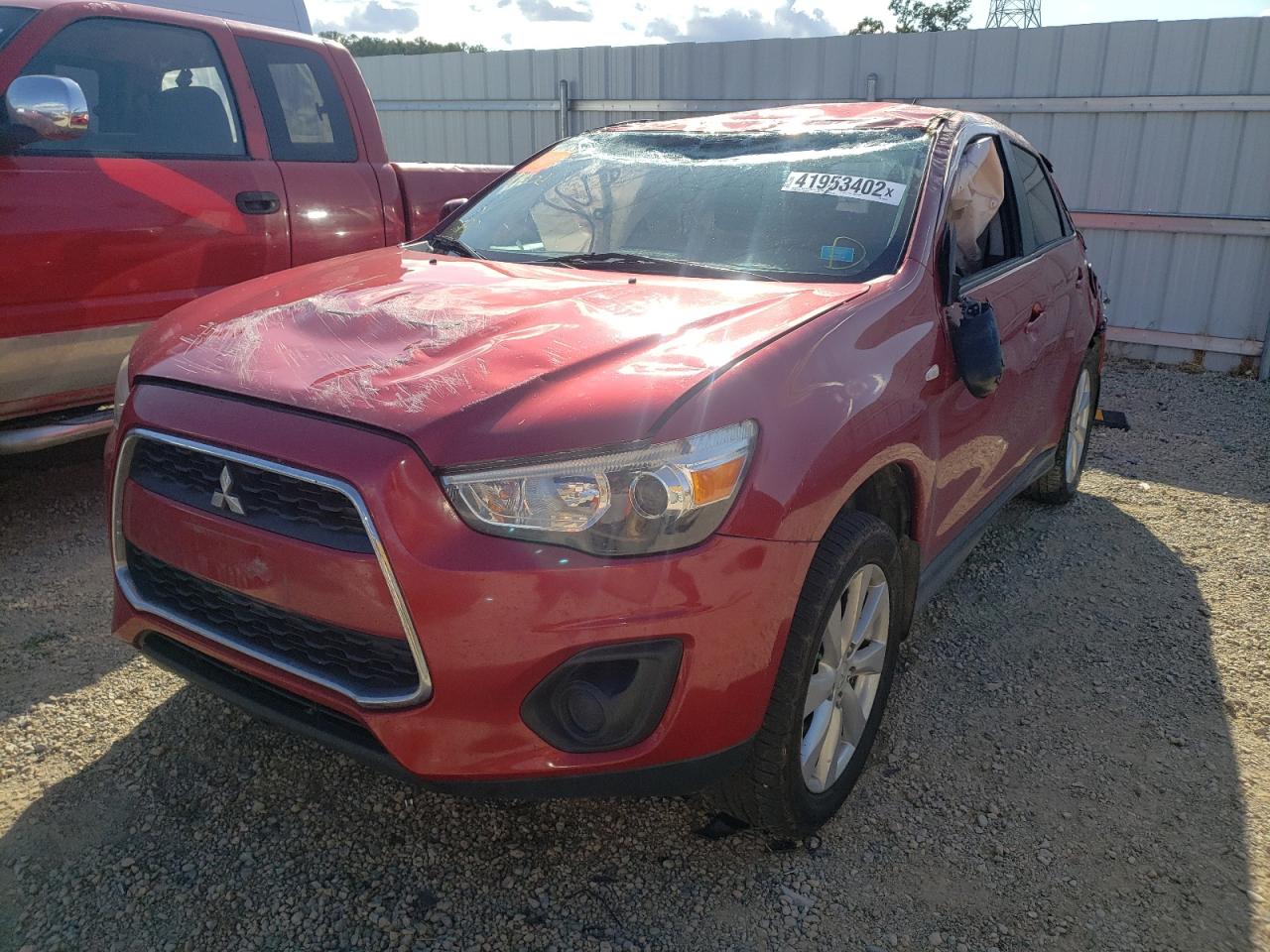 Photo 2 from auction – 2014 MITSUBISHI OUTLANDER with VIN 4A4AP3AU2EE012950