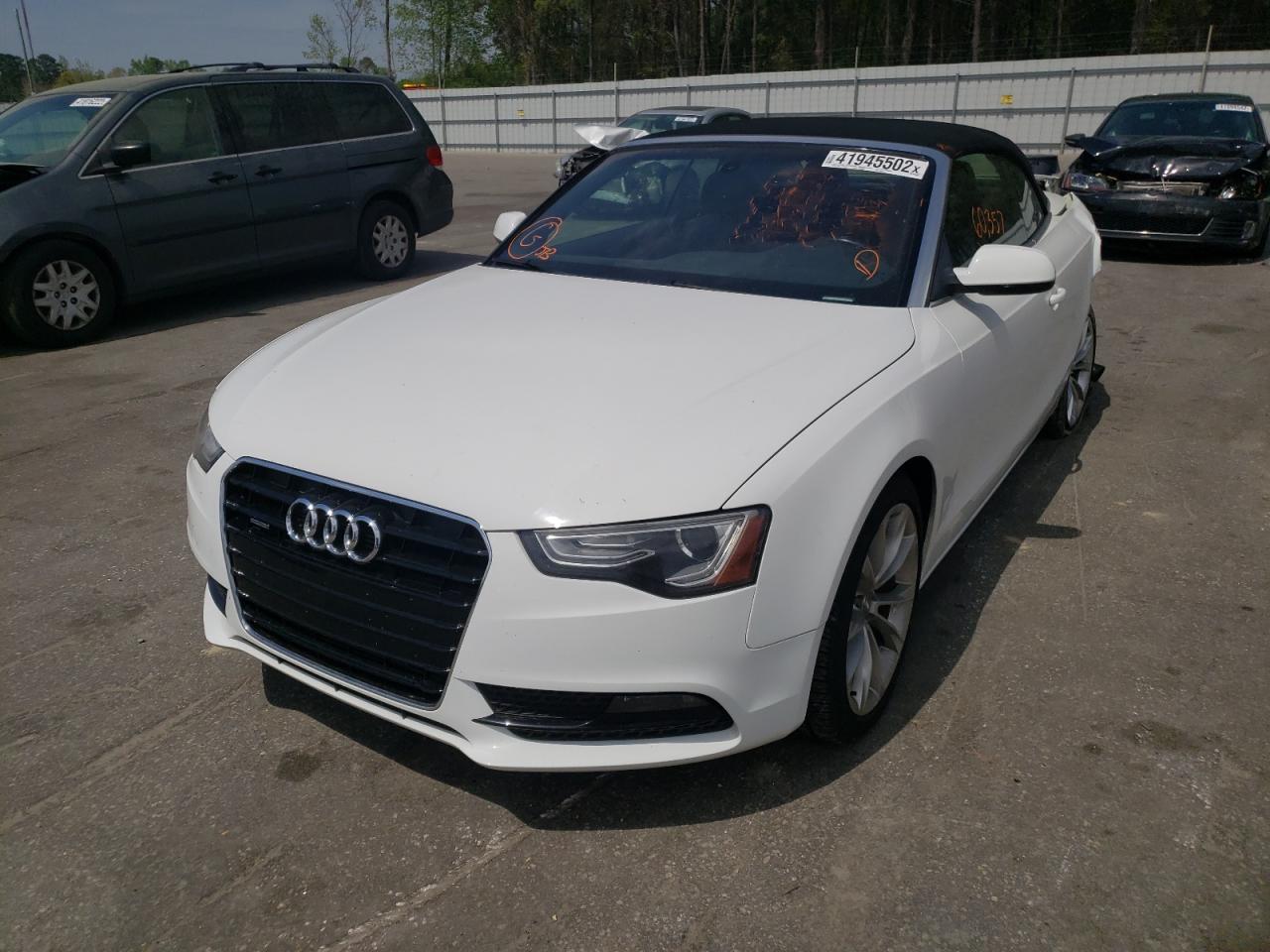Photo 2 from auction – 2014 AUDI A5 PREMIUM with VIN WAUCFAFH4EN015459