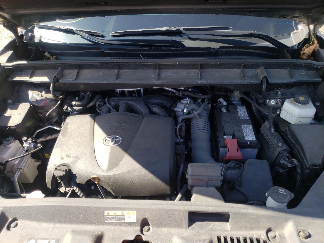 Photo 7 from auction – 2020 TOYOTA HIGHLANDER with VIN 5TDGZRAH6LS010370
