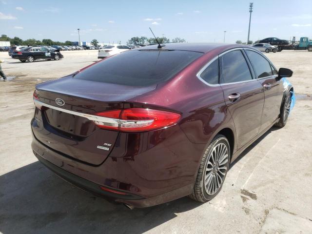 Photo 4 from auction – 2017 FORD FUSION SE with VIN 3FA6P0HD4HR244684
