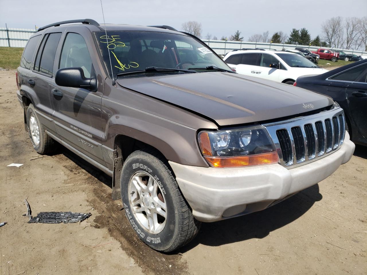 JEEP GRAND CHER 2002 with VIN 1J4GW48N32C187086 - Photo from auction