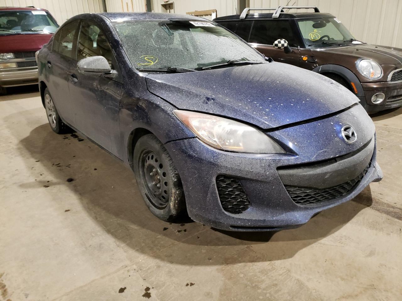 MAZDA 3 I 2012 with VIN JM1BL1UF6C1514647 - Photo from auction