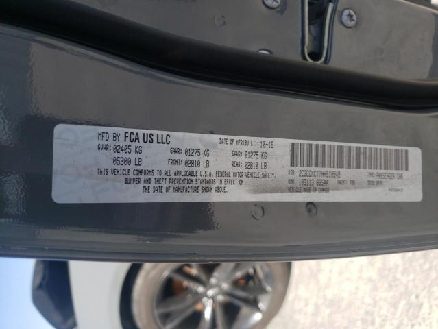 Photo 10 from auction – 2017 DODGE CHARGER R/ with VIN 2C3CDXCT7HH510549