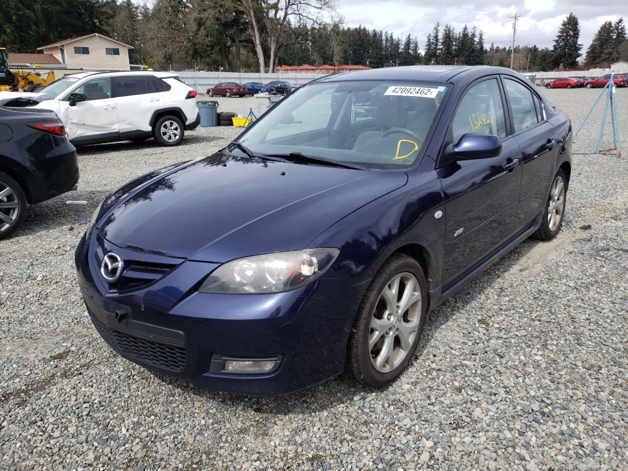 Photo 2 from auction – 2009 MAZDA 3 S with VIN JM1BK324391199153