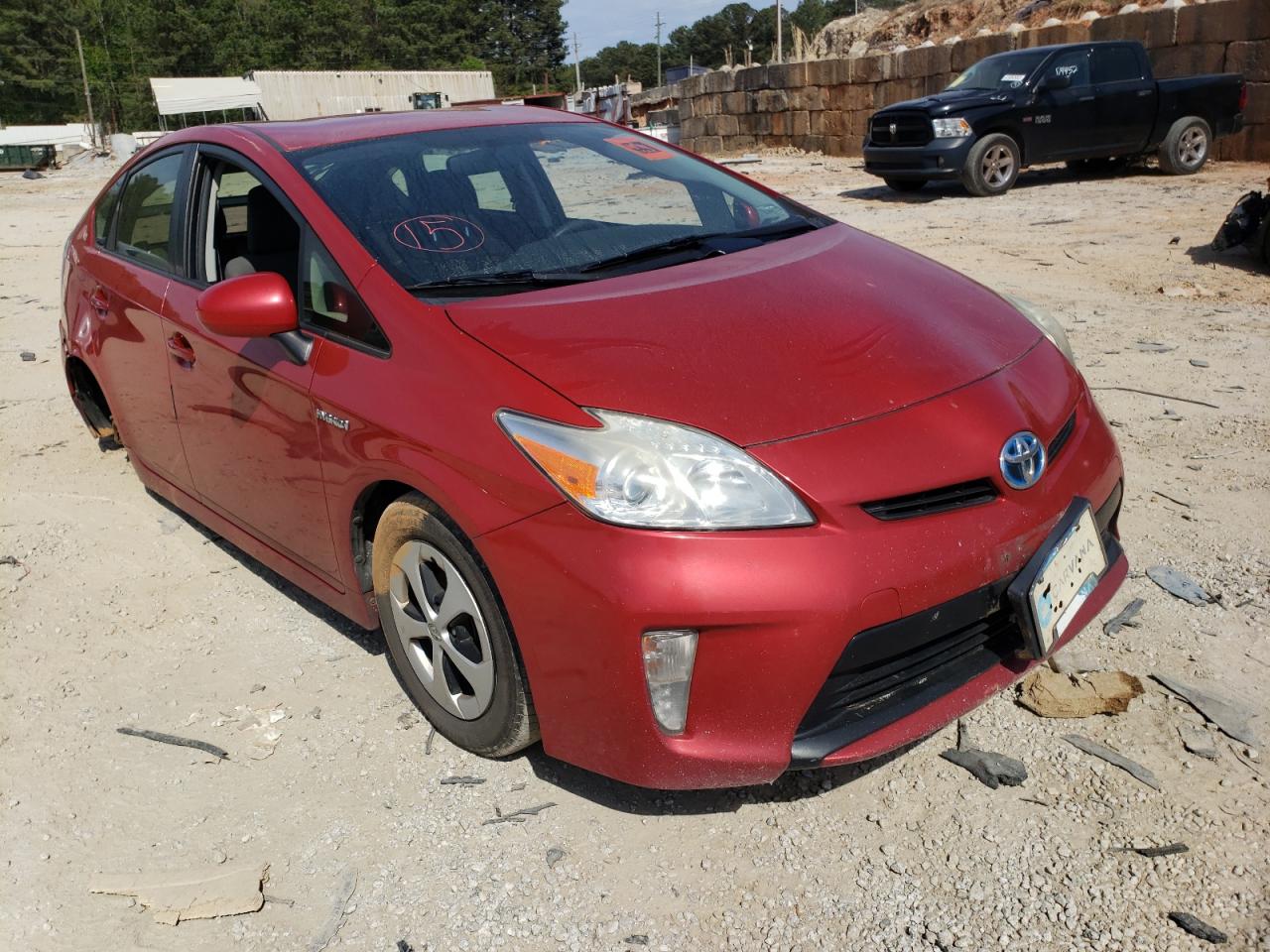 TOYOTA PRIUS 2014 with VIN JTDKN3DU9E0362716 - Photo from auction