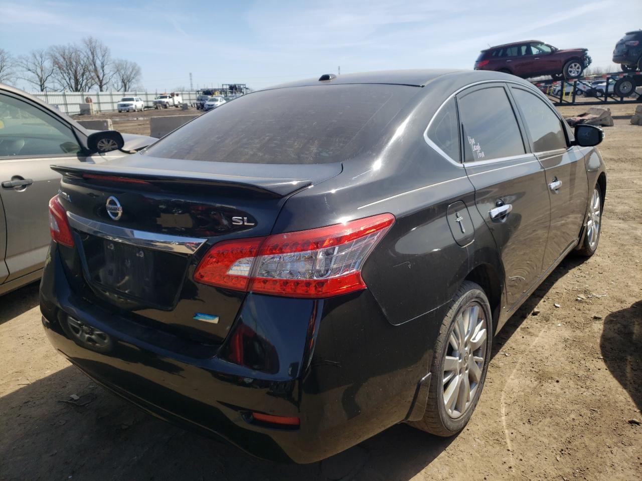 Photo 4 from auction – 2013 NISSAN SENTRA S with VIN 3N1AB7AP7DL678128