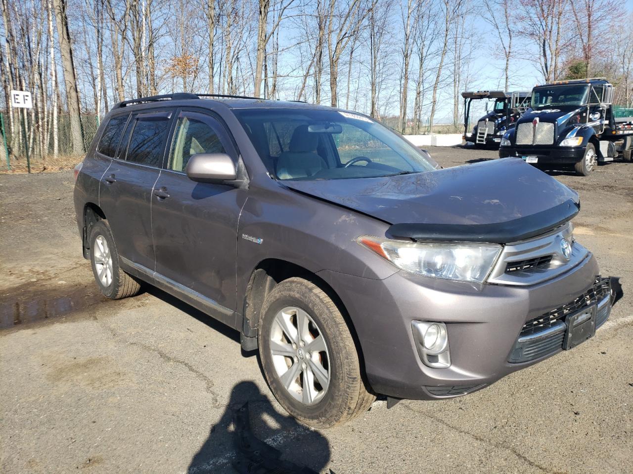 TOYOTA HIGHLANDER 2013 with VIN JTEBC3EH1D2016245 - Photo from auction