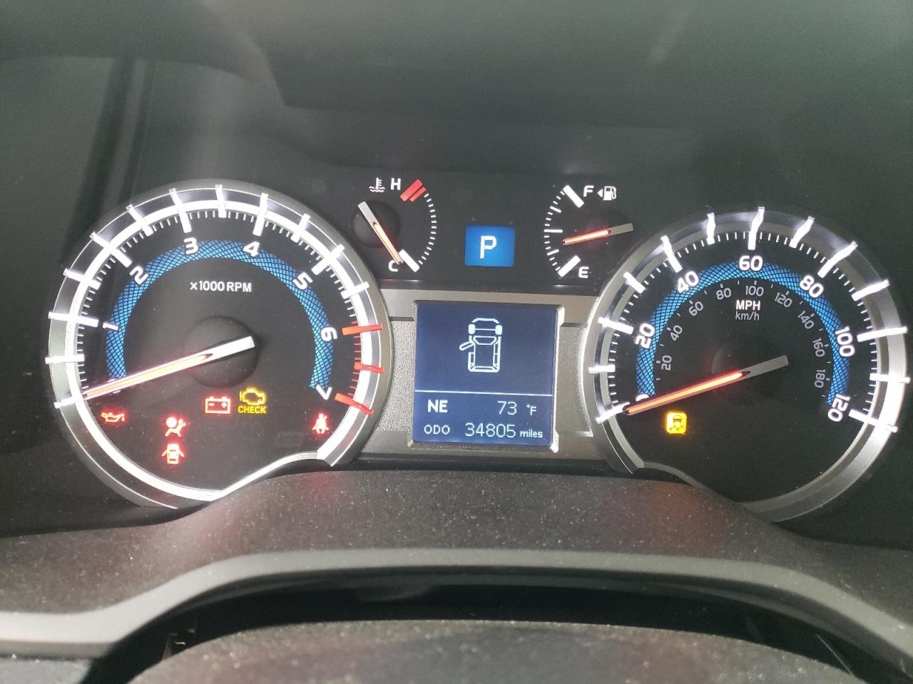 Photo 8 from auction – 2019 TOYOTA 4RUNNER SR with VIN JTEZU5JR5K5201660