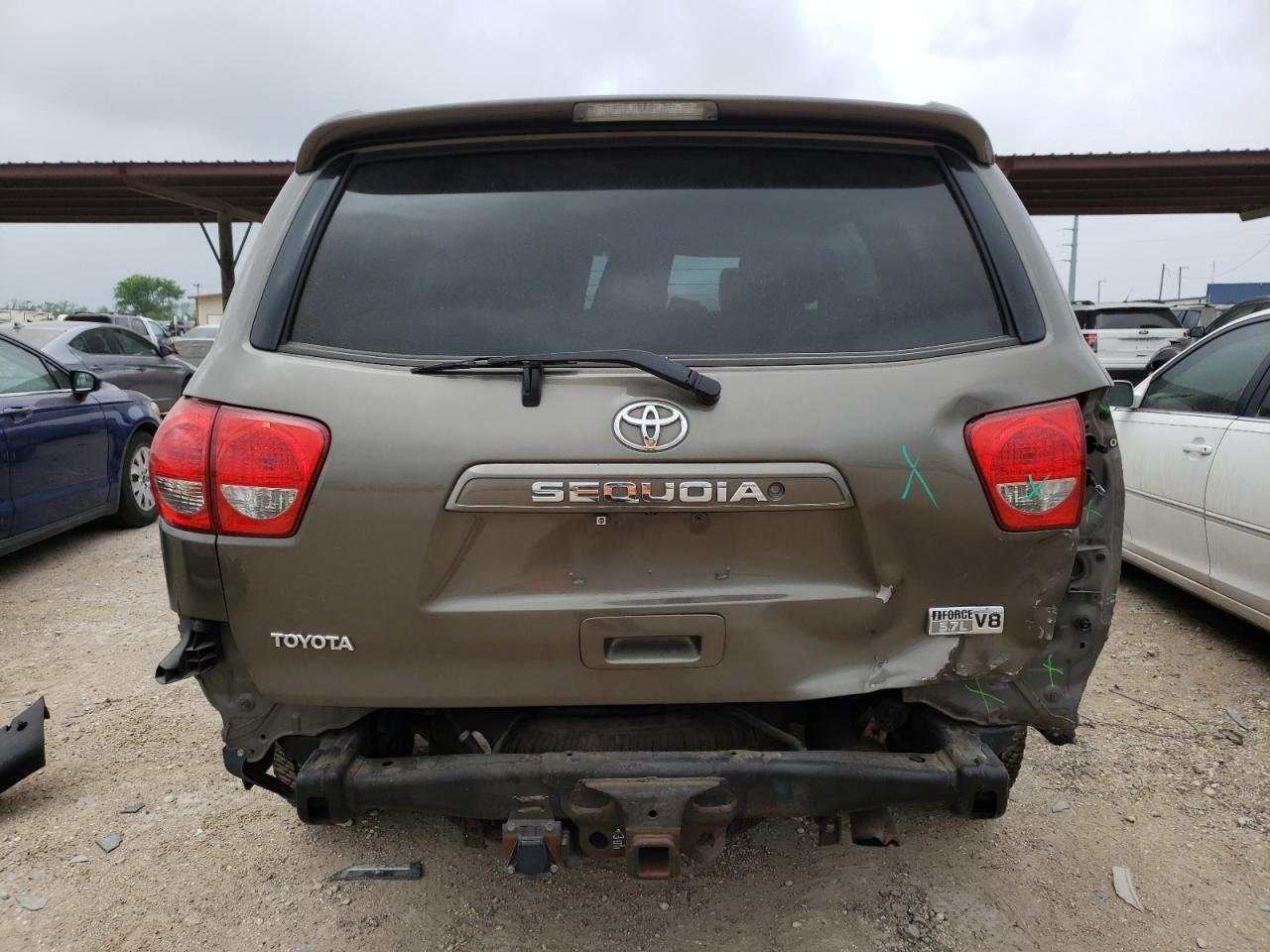 Photo 9 from auction – 2008 TOYOTA SEQUOIA SR with VIN 5TDBY64A48S015567