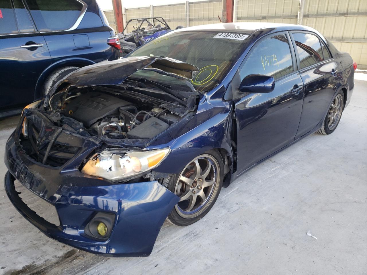 Photo 2 from auction – 2012 TOYOTA COROLLA BA with VIN 5YFBU4EE9CP049670