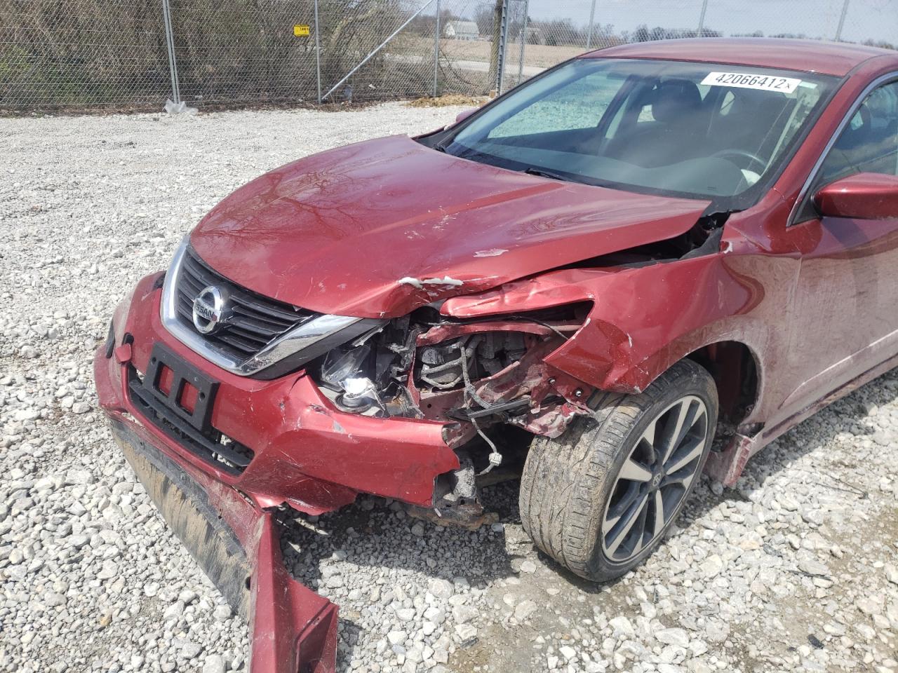 Photo 9 from auction – 2017 NISSAN ALTIMA 2.5 with VIN 1N4AL3AP5HC153868