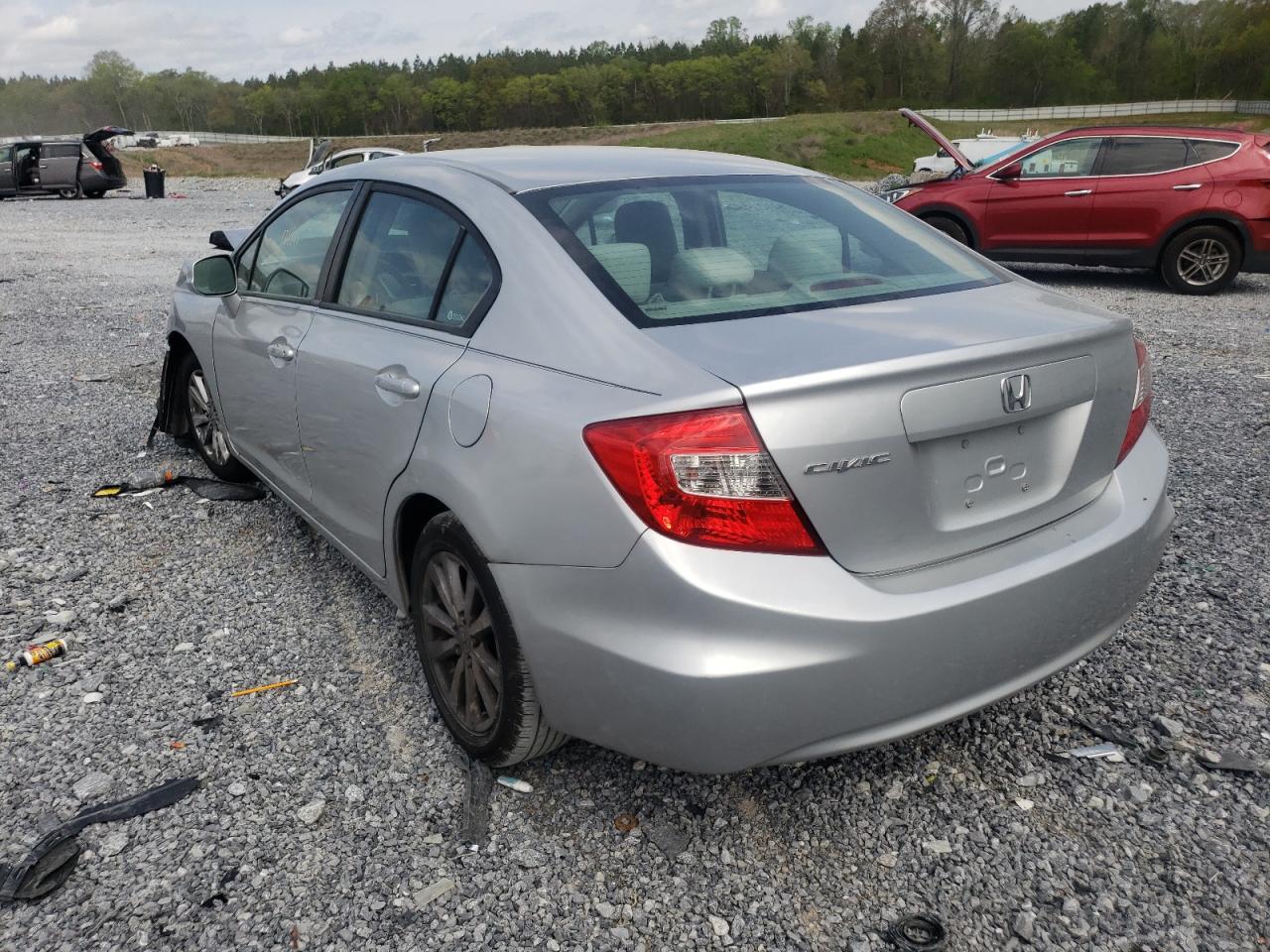 Photo 3 from auction – 2012 HONDA CIVIC EX with VIN 2HGFB2F8XCH307870
