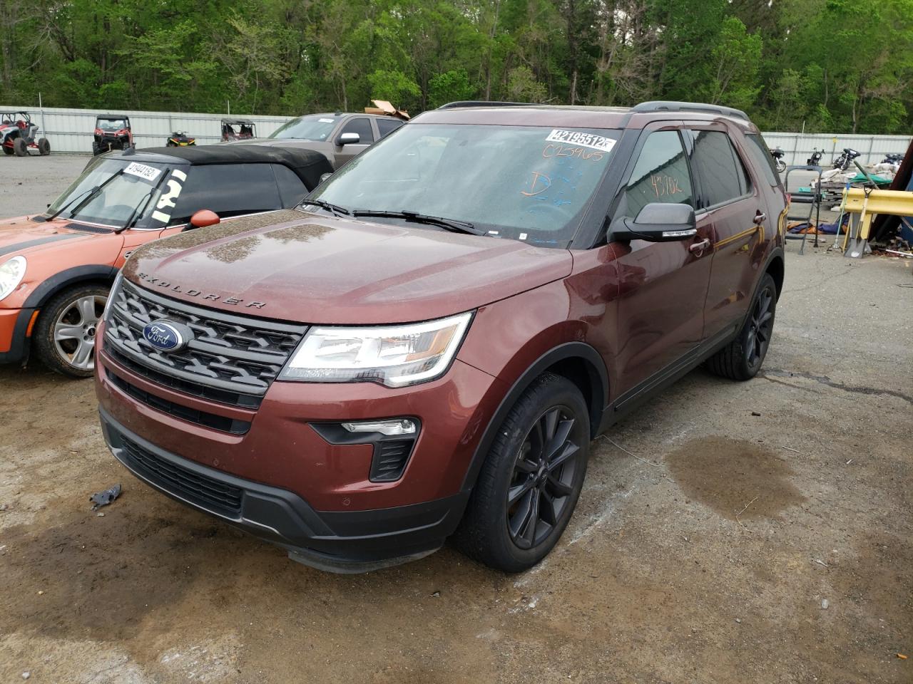 Photo 2 from auction – 2018 FORD EXPLORER X with VIN 1FM5K8D8XJGC25965