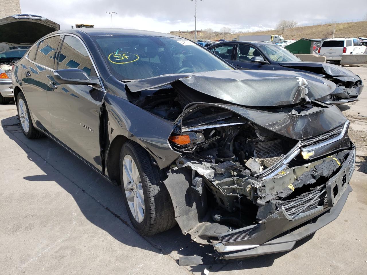 CHEVROLET MALIBU LT 2016 with VIN 1G1ZE5ST7GF216912 - Photo from auction