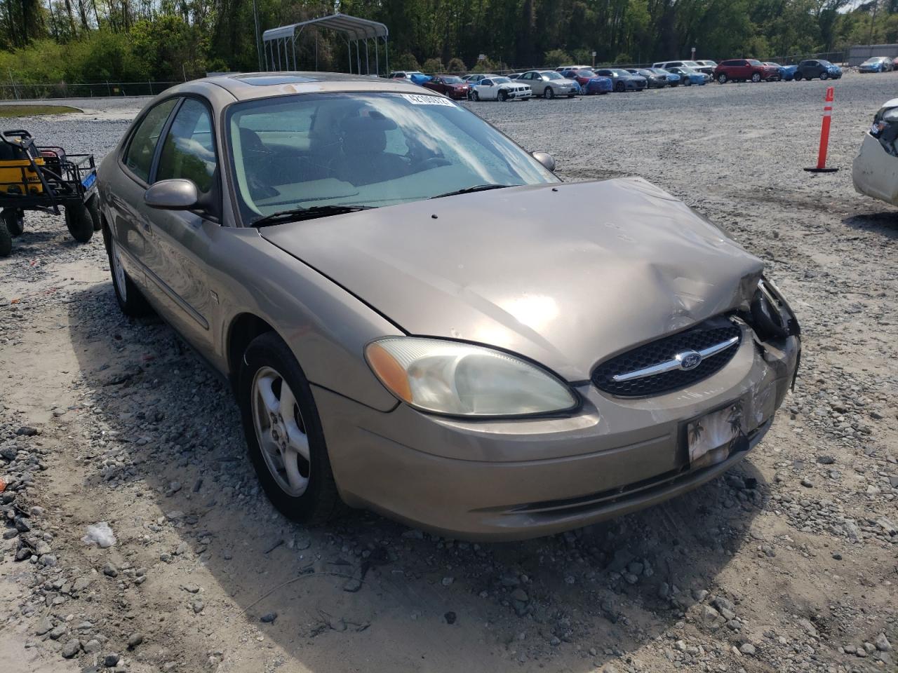 FORD TAURUS SES 2003 with VIN 1FAFP55S93A207696 - Photo from auction