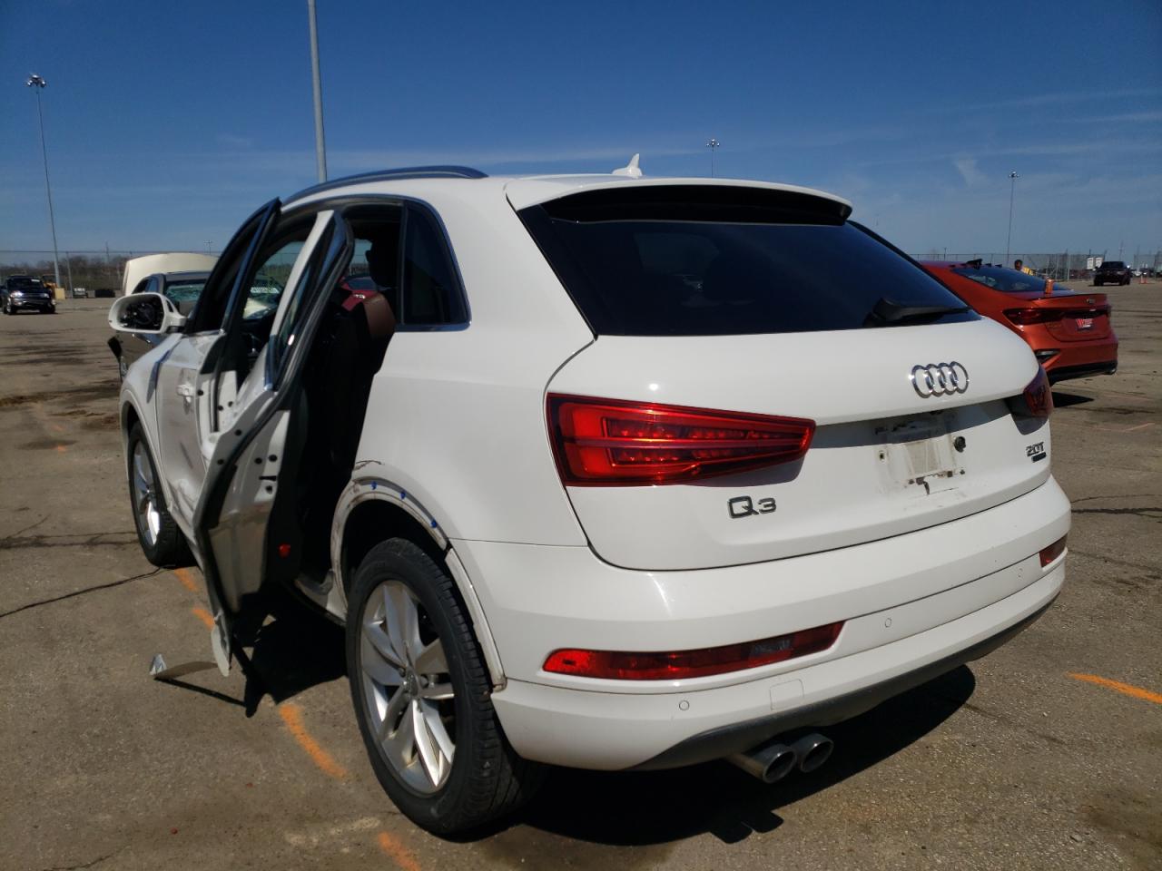 Photo 3 from auction – 2016 AUDI Q3 PREMIUM with VIN WA1EFCFS2GR023763