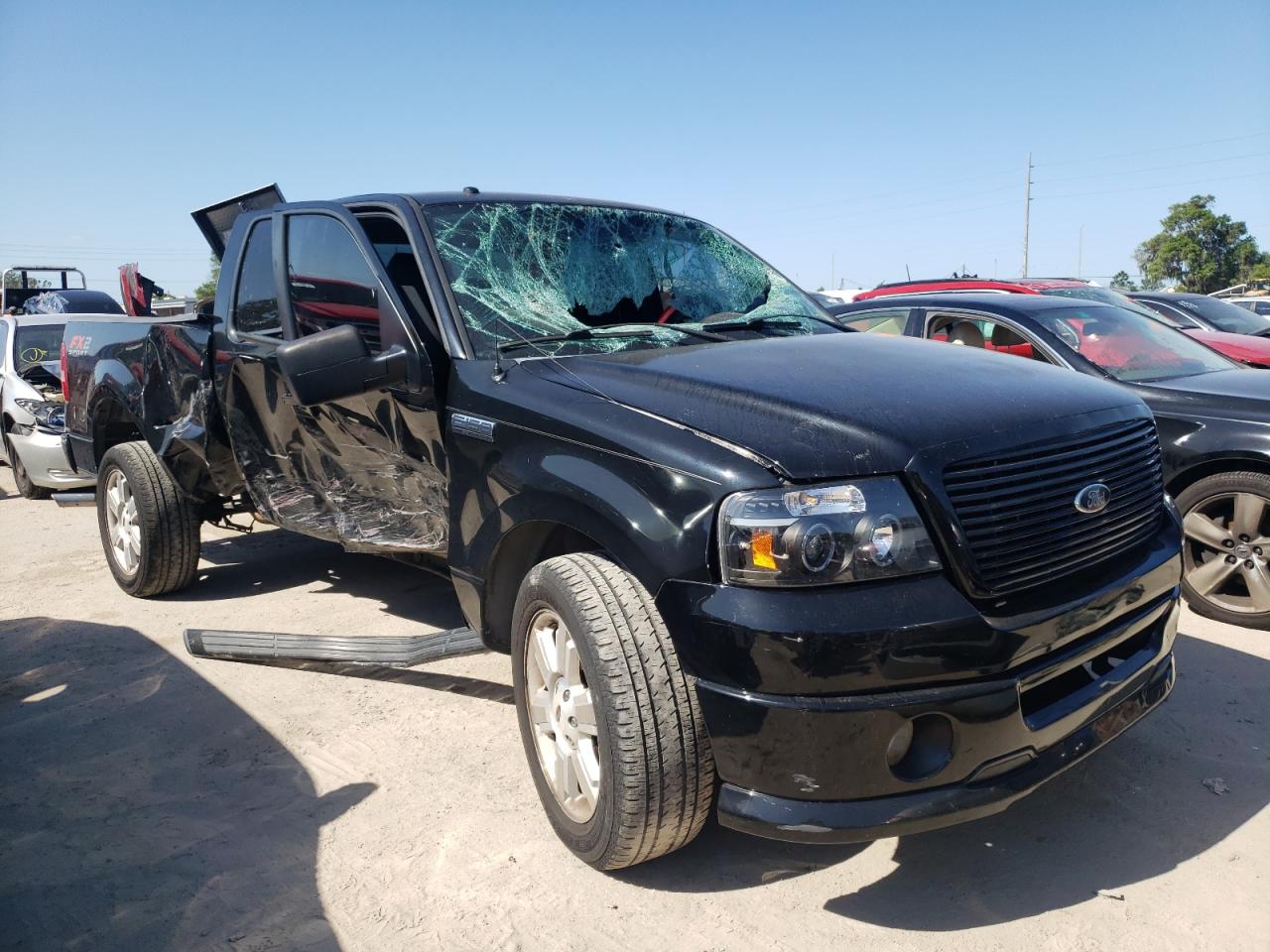 FORD F150 2007 with VIN 1FTPX12V27NA78706 - Photo from auction