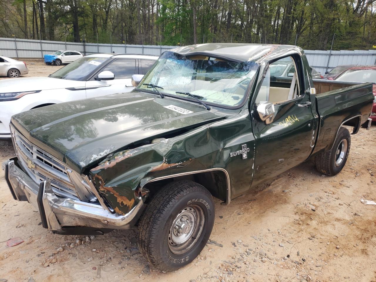 Photo 10 from auction – 1984 CHEVROLET C10 with VIN 1GCDC14H5EF315752