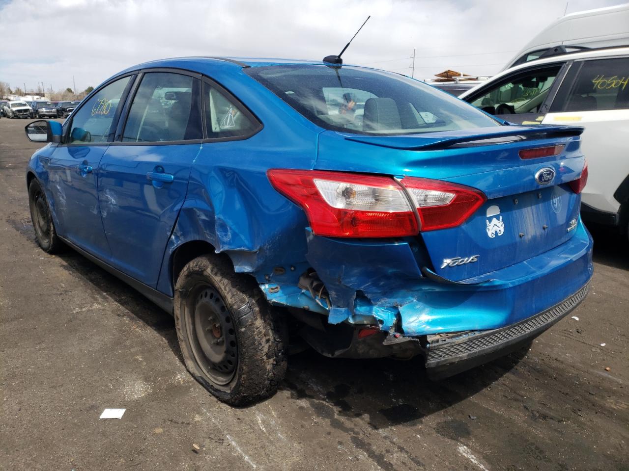 Photo 3 from auction – 2013 FORD FOCUS SE with VIN 1FADP3F2XDL340094