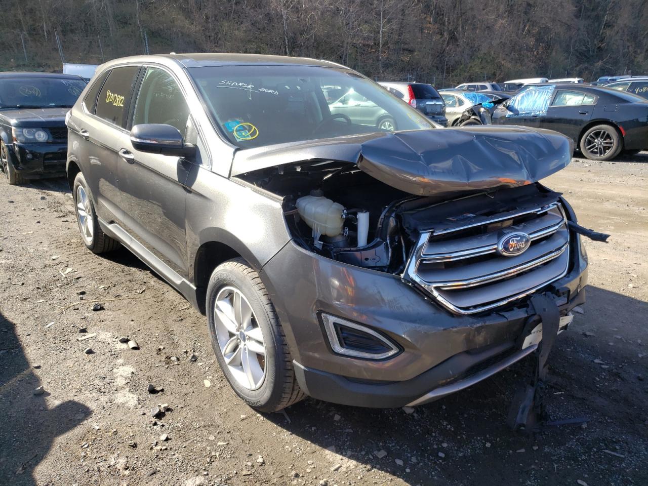 FORD EDGE SEL 2016 with VIN 2FMPK4J81GBC55605 - Photo from auction