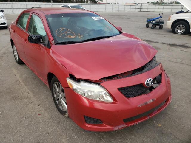 TOYOTA COROLLA BA 2010 with VIN 2T1BU4EE0AC310388 - Photo from auction