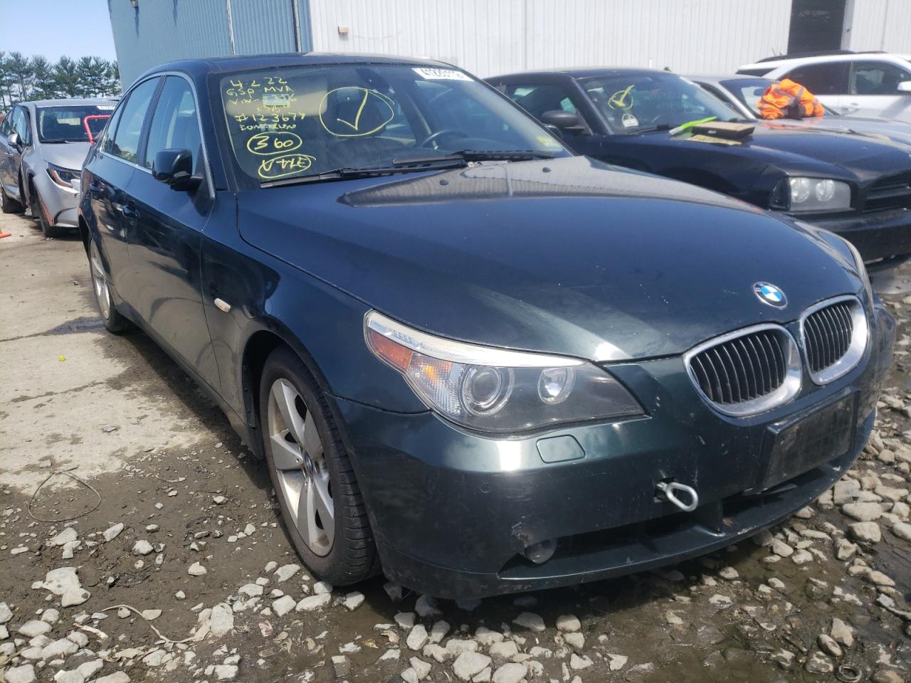 BMW 530 XI 2007 with VIN WBANF73507CU25356 - Photo from auction
