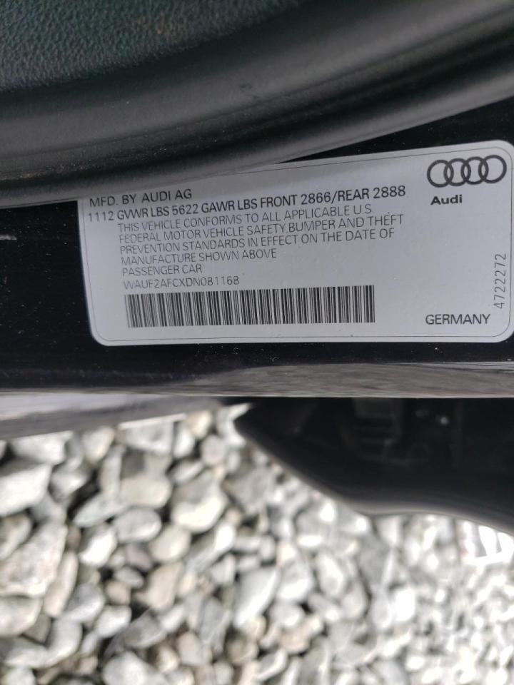 Photo 10 from auction – 2013 AUDI S6 with VIN WAUF2AFCXDN081168