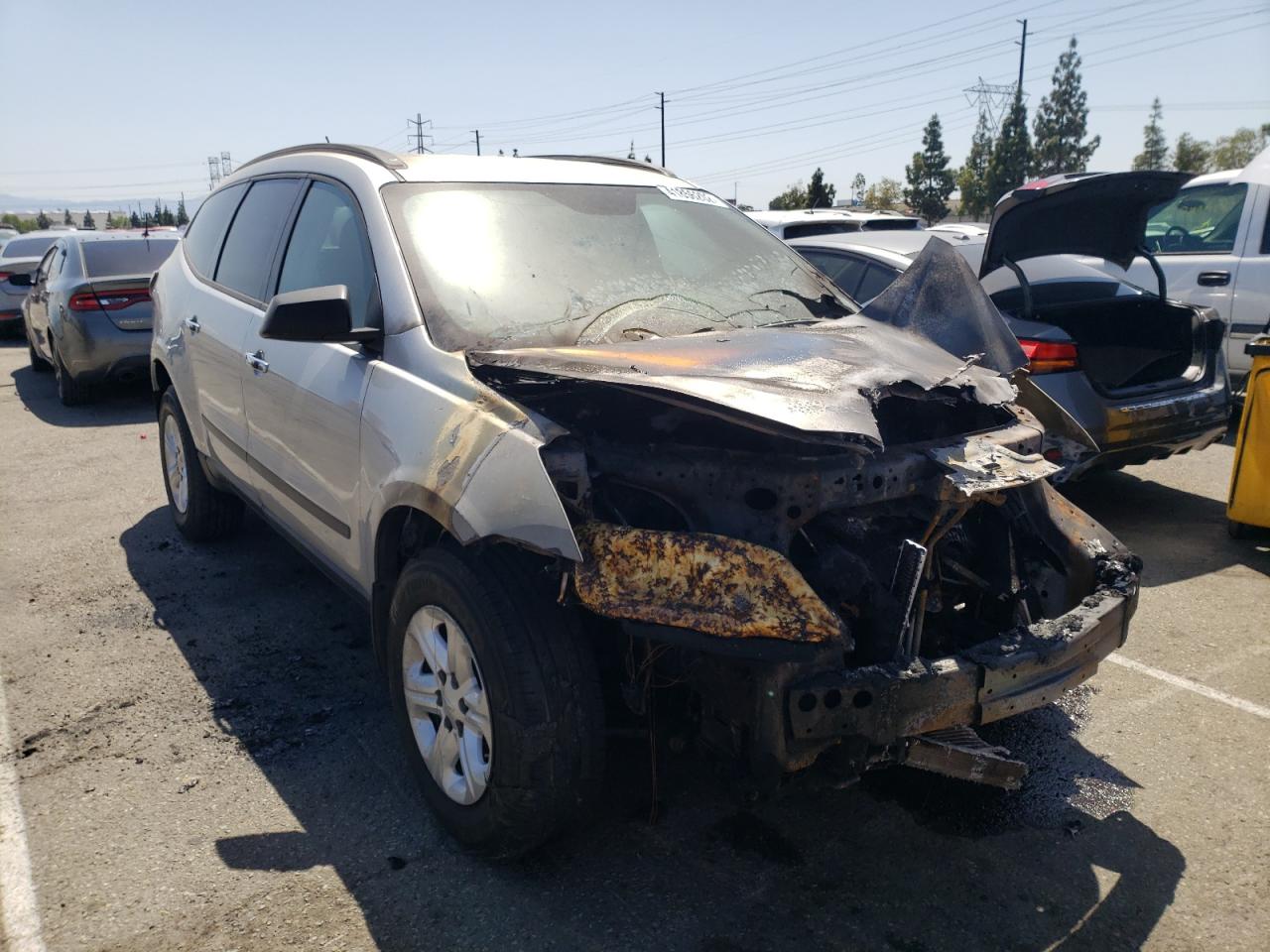 CHEVROLET TRAVERSE L 2013 with VIN 1GNKRFED2DJ141558 - Photo from auction