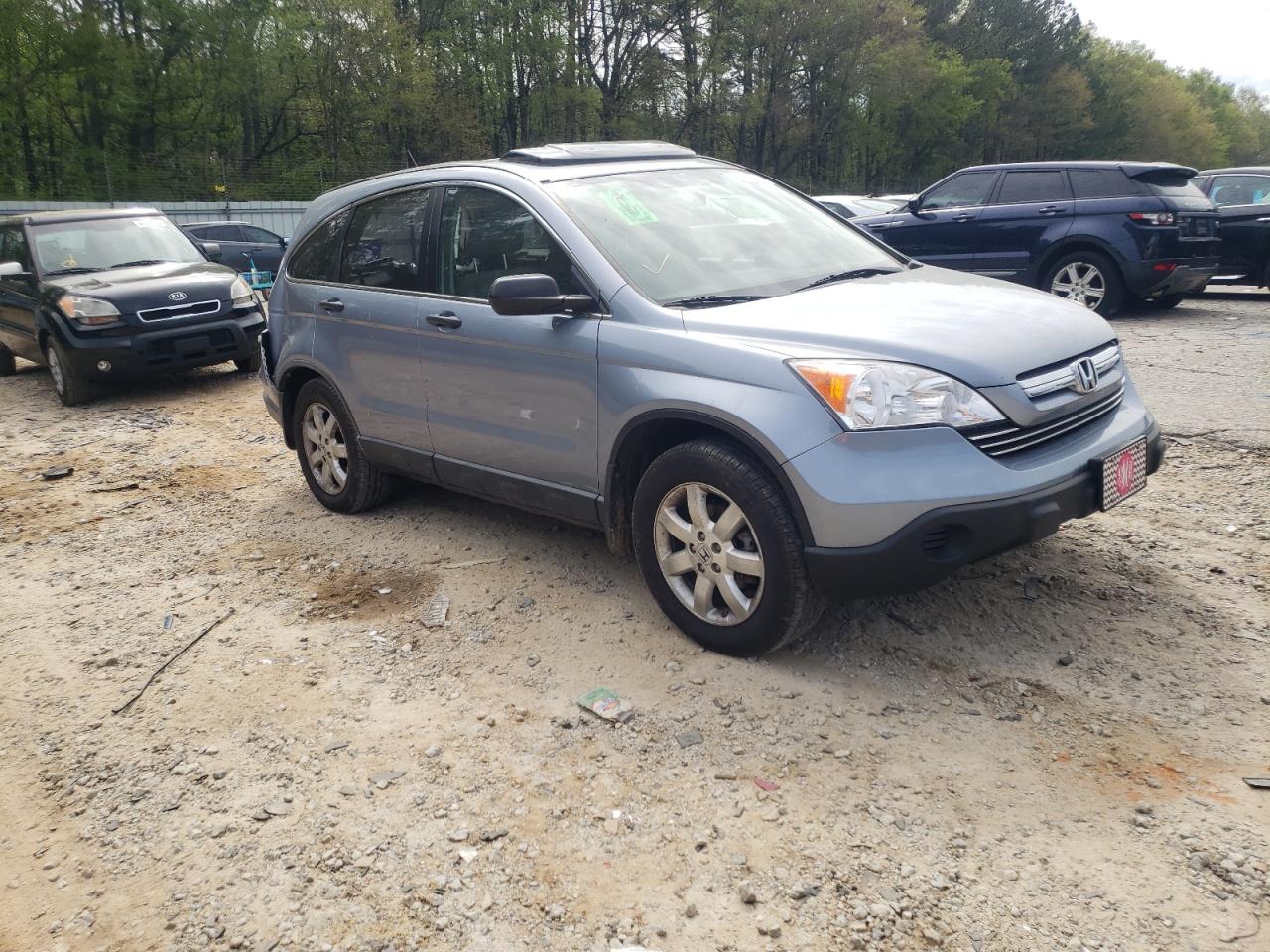 HONDA CR-V EX 2007 with VIN JHLRE38587C012385 - Photo from auction