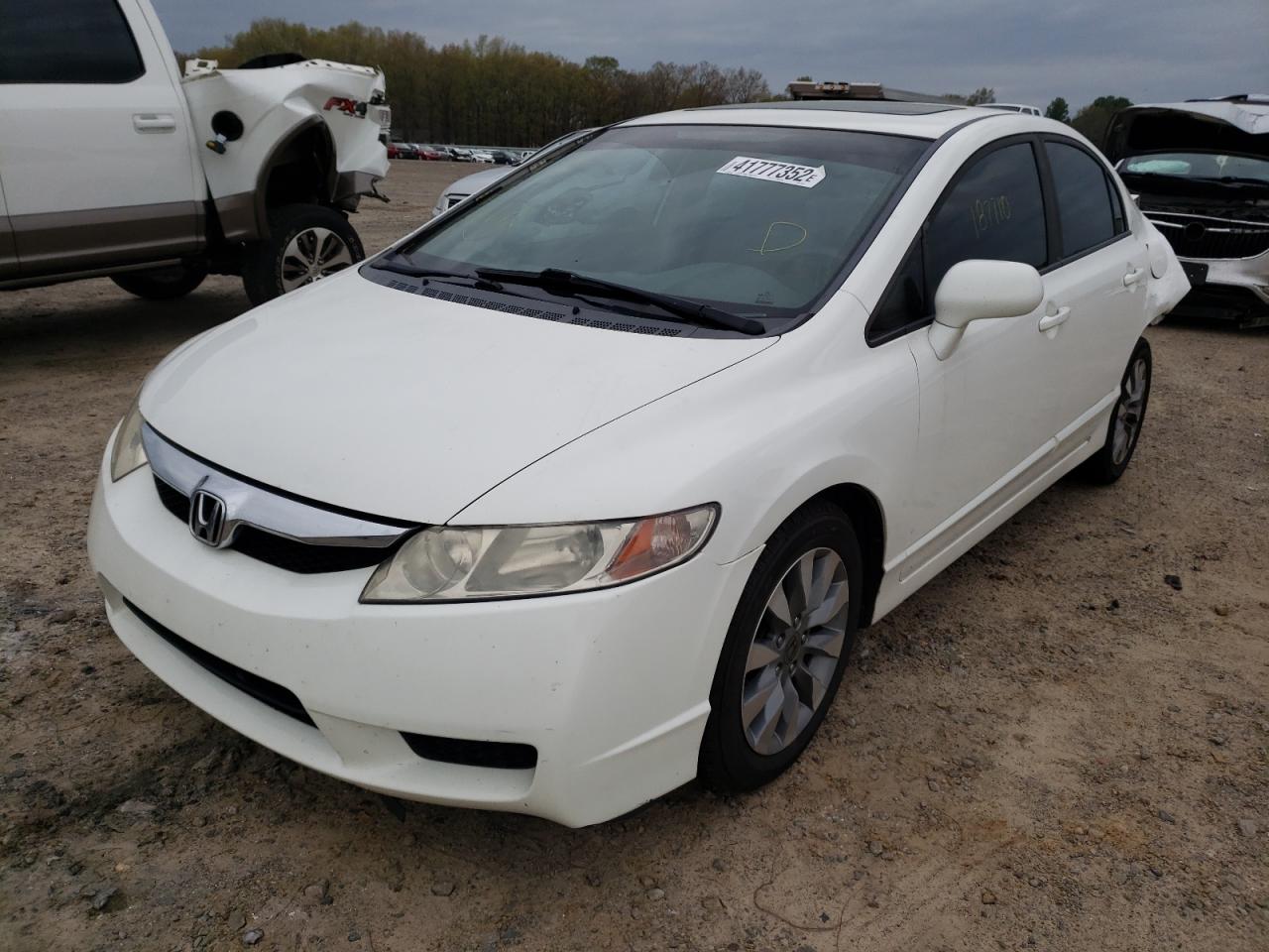 Photo 2 from auction – 2009 HONDA CIVIC EX with VIN 19XFA16819E022197