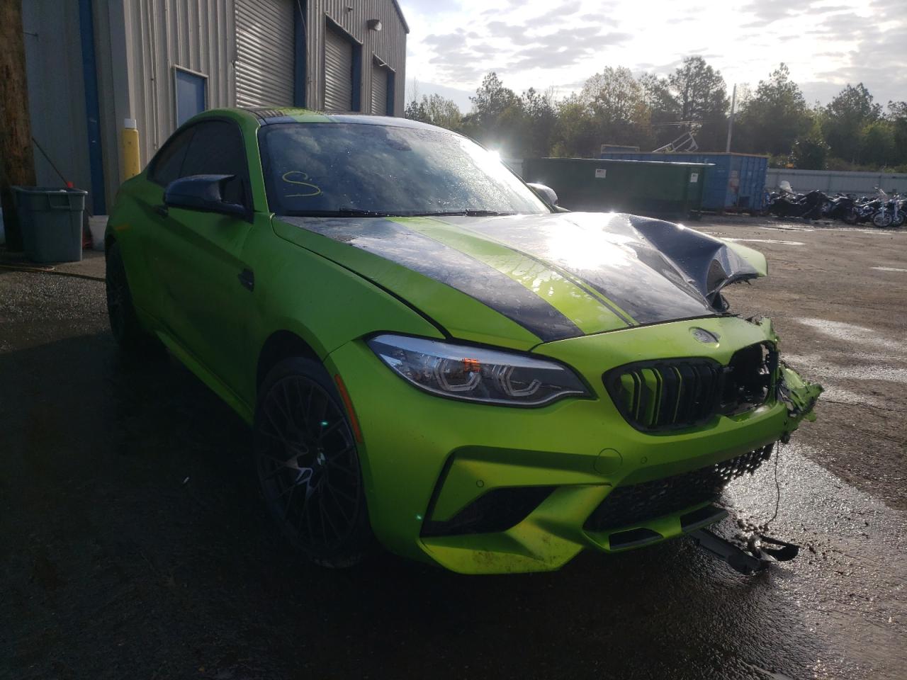 BMW M2 COMPETI 2020 with VIN WBS2U7C09L7D70937 - Photo from auction