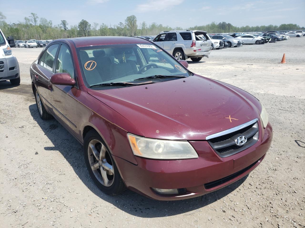 HYUNDAI SONATA 2007 with VIN 5NPEU46F17H197836 - Photo from auction