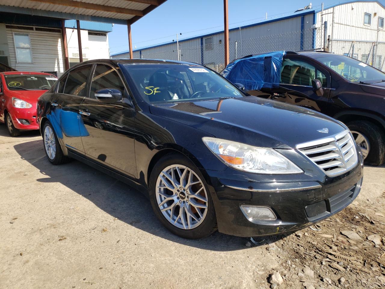 HYUNDAI GENESIS 3. 2011 with VIN KMHGC4DE0BU120830 - Photo from auction