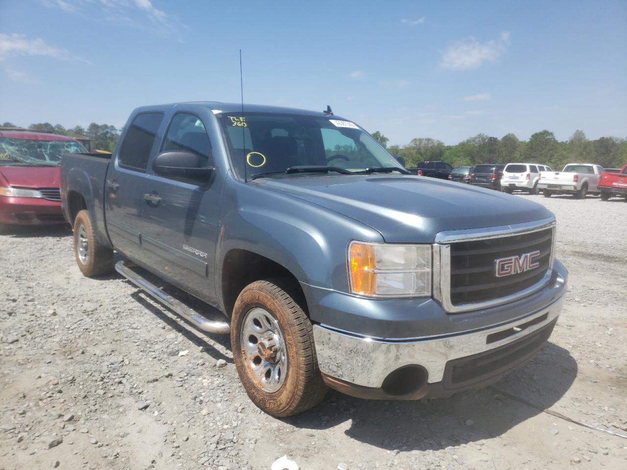 GMC SIERRA C15 2011 with VIN 3GTP1VEA9BG106620 - Photo from auction