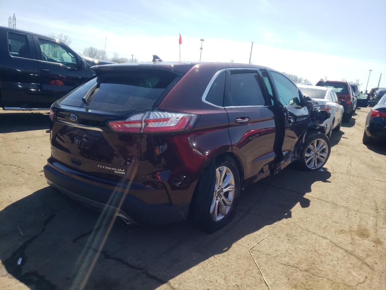 Photo 4 from auction – 2020 FORD EDGE TITAN with VIN 2FMPK3K99LBA74781
