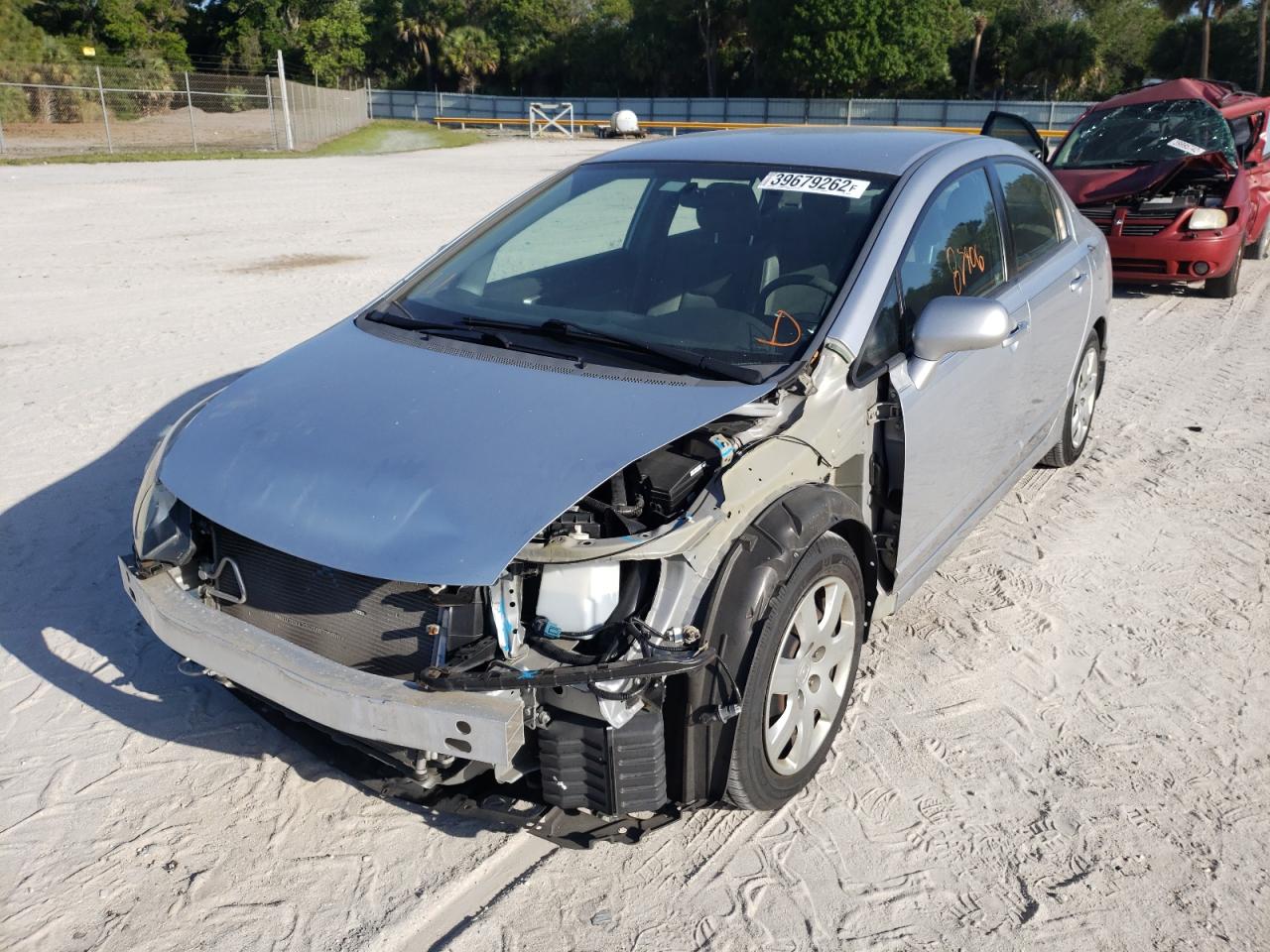 Photo 2 from auction – 2008 HONDA CIVIC LX with VIN 2HGFA16578H508216