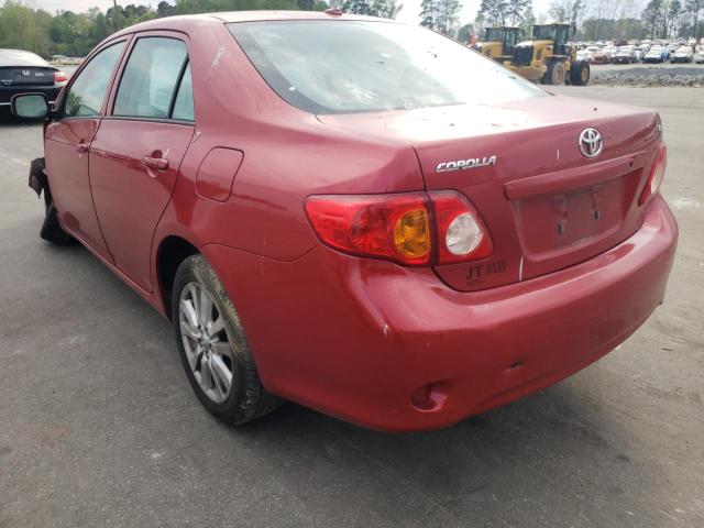 Photo 3 from auction – 2010 TOYOTA COROLLA BA with VIN 2T1BU4EE0AC310388