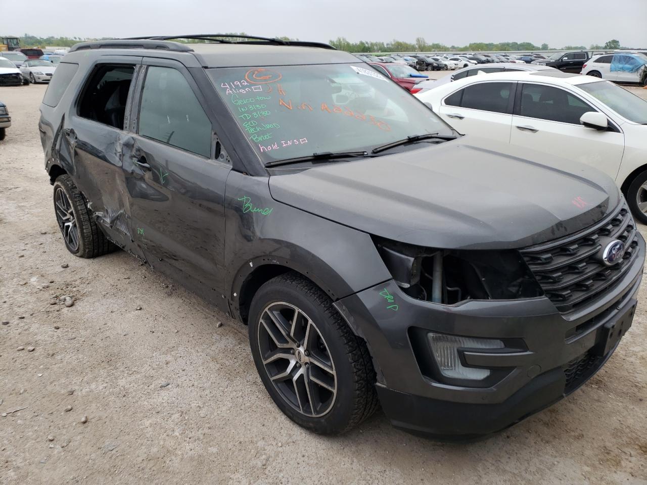Photo 9 from auction – 2017 FORD EXPLORER S with VIN 1FM5K8GT8HGA22230
