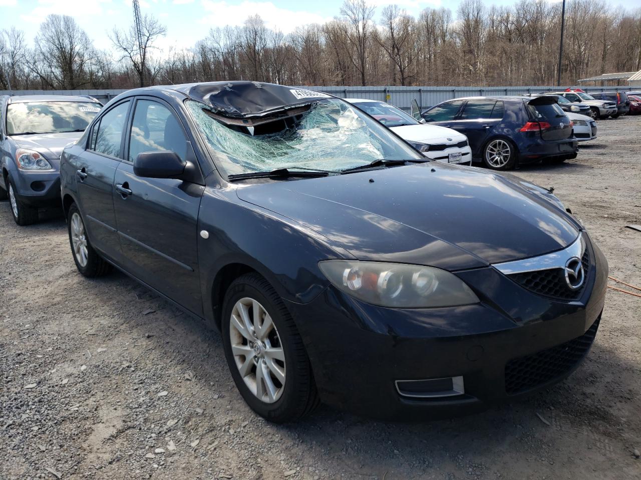 MAZDA 3 I 2007 with VIN JM1BK32FX71741444 - Photo from auction