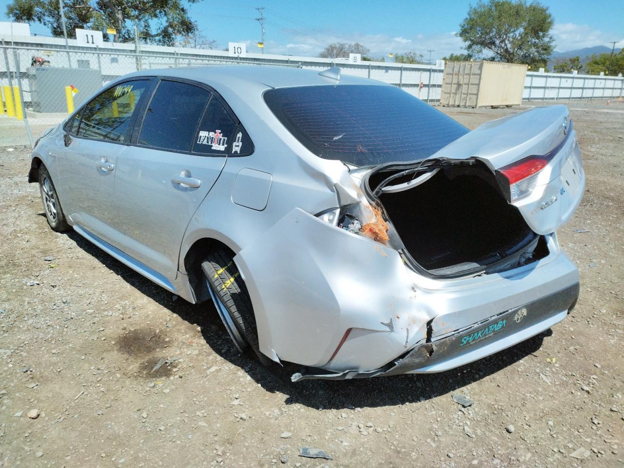 Photo 3 from auction – 2021 TOYOTA COROLLA LE with VIN JTDEAMDE4MJ005895