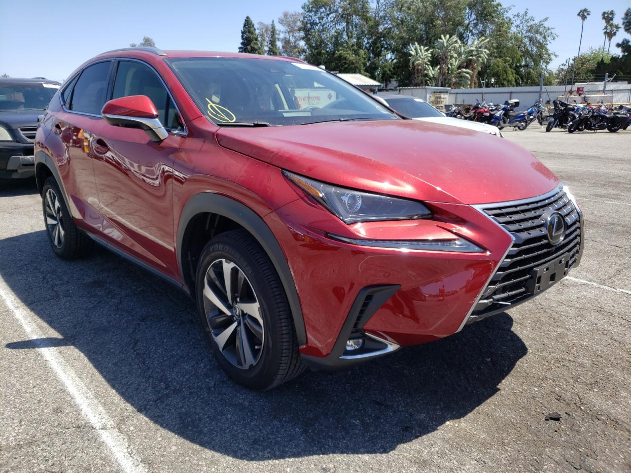 Photo 1 from auction – 2021 LEXUS NX 300 BAS with VIN JTJGARBZ1M2199644