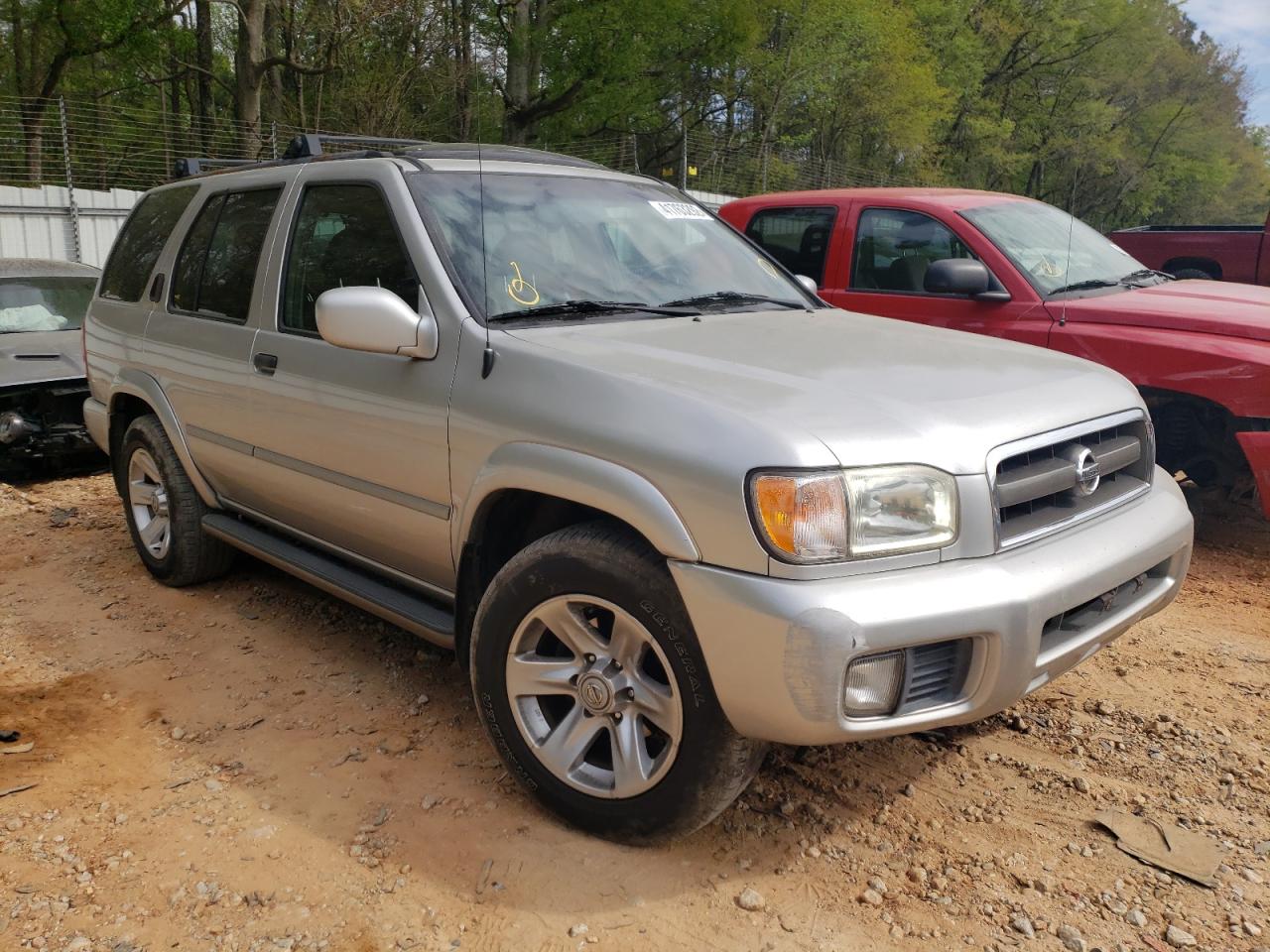 NISSAN PATHFINDER 2002 with VIN JN8DR09X92W652188 - Photo from auction