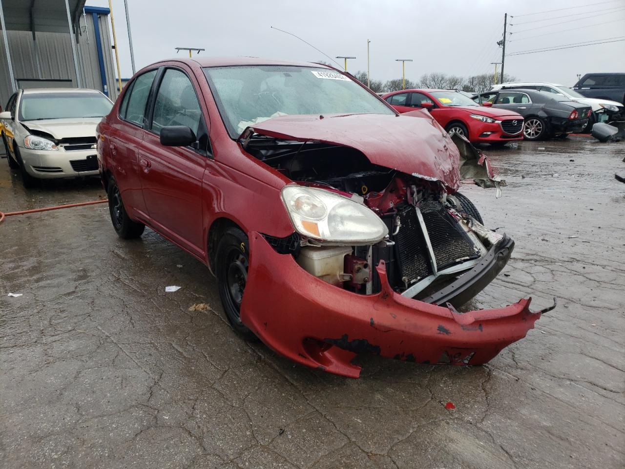 TOYOTA ECHO 2003 with VIN JTDBT123830280154 - Photo from auction