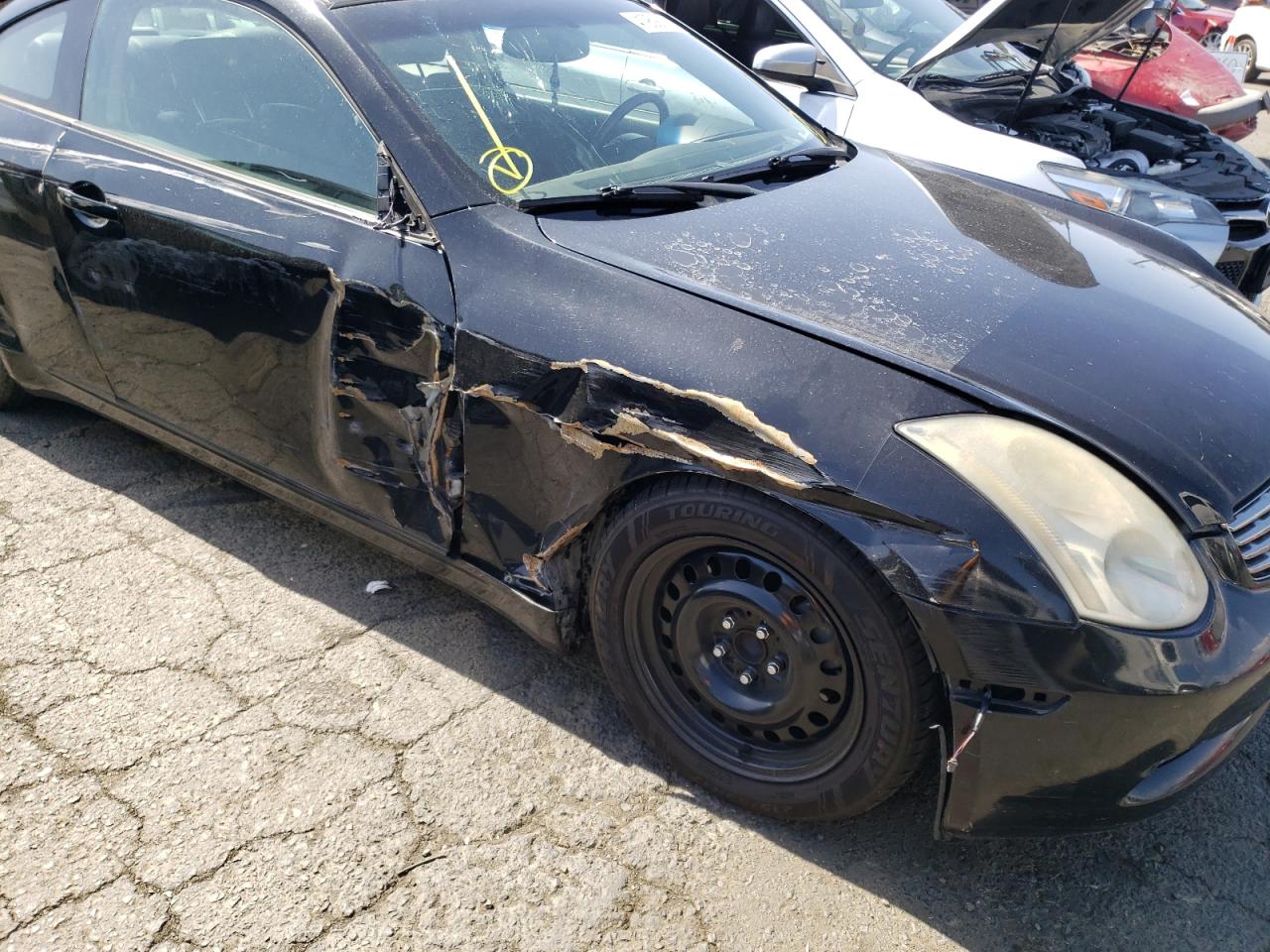 Photo 9 from auction – 2005 INFINITI G35 with VIN JNKCV54E95M415317