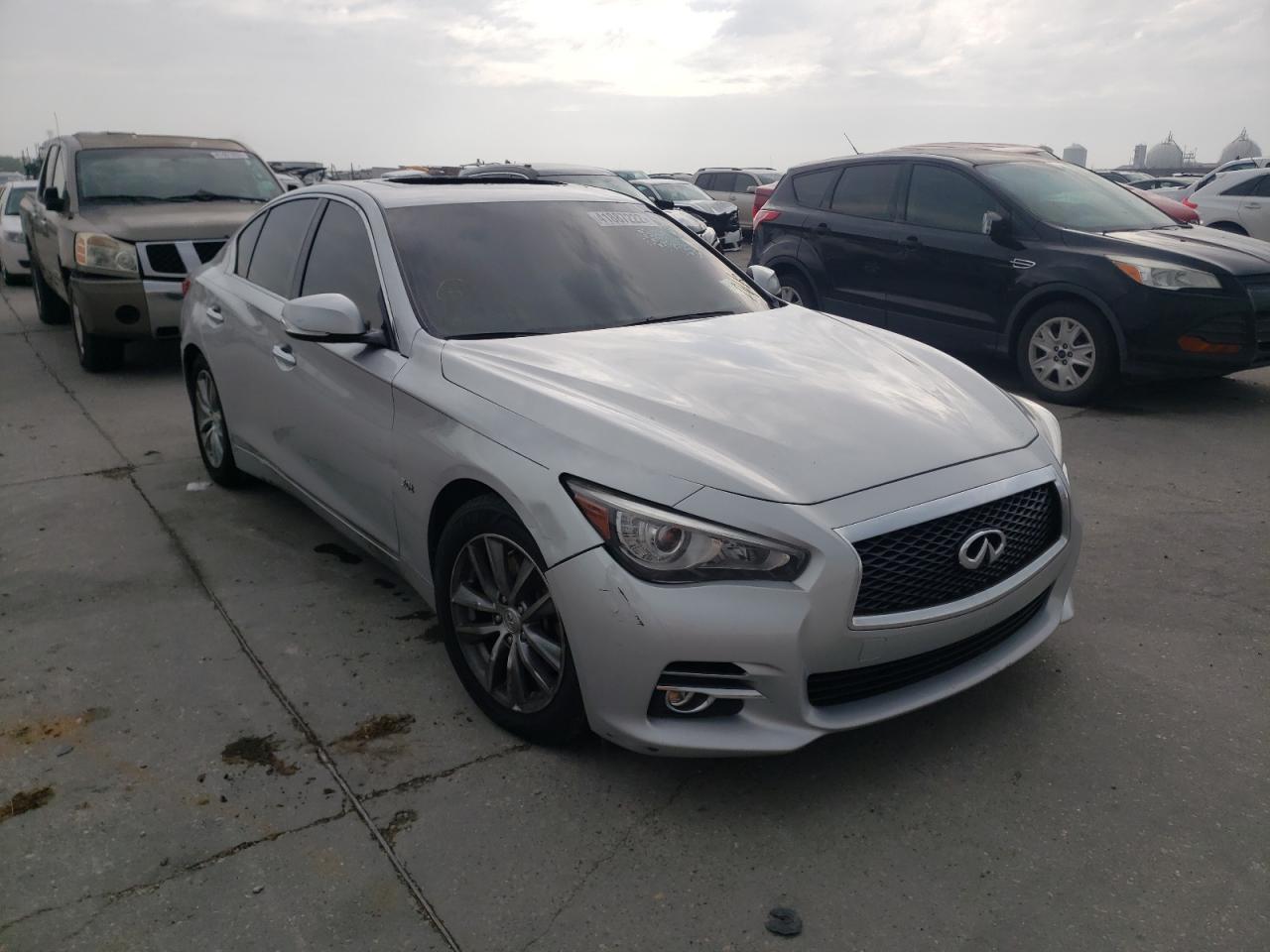 INFINITI Q50 PREMIU 2017 with VIN JN1EV7AP9HM737541 - Photo from auction