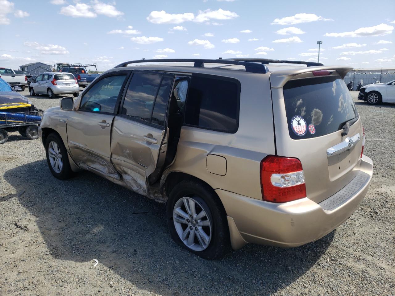 Photo 3 from auction – 2007 TOYOTA HIGHLANDER with VIN JTEDW21A970023267